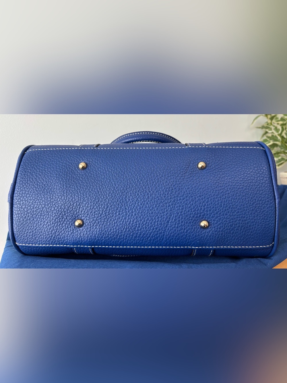 Dooney & Bourke Sorrento Satchel 30 - Ocean - Picture 4 of 14